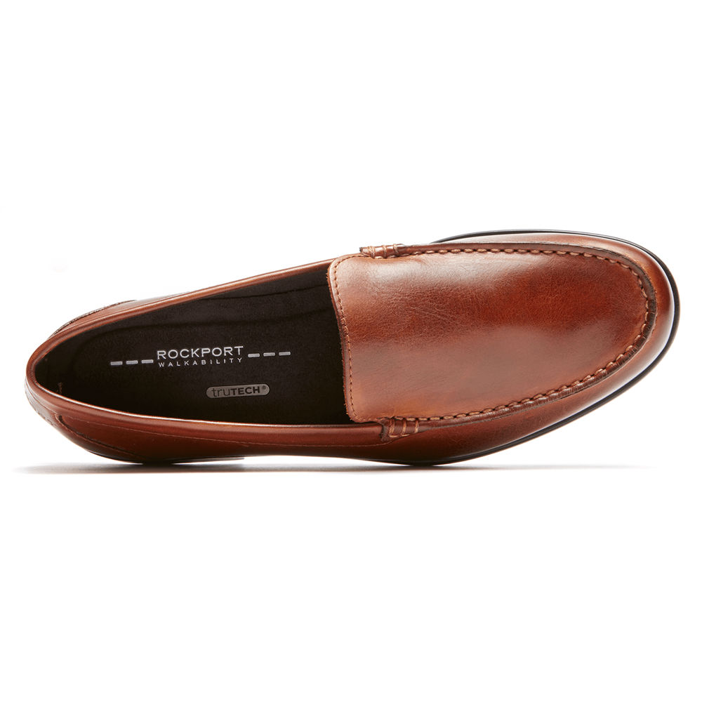 Mocasines Rockport Hombre Mexico - Classic Venetian Marrom - YQDSK3160